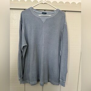 Blue Long Sleeve Sweatshirt